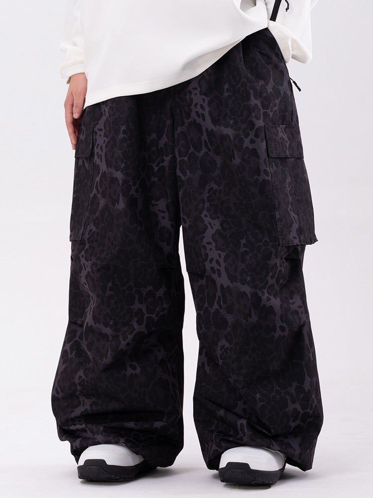 Mountain Chill Freestyle Prime Baggy Leopard Snowboardhose für Damen
