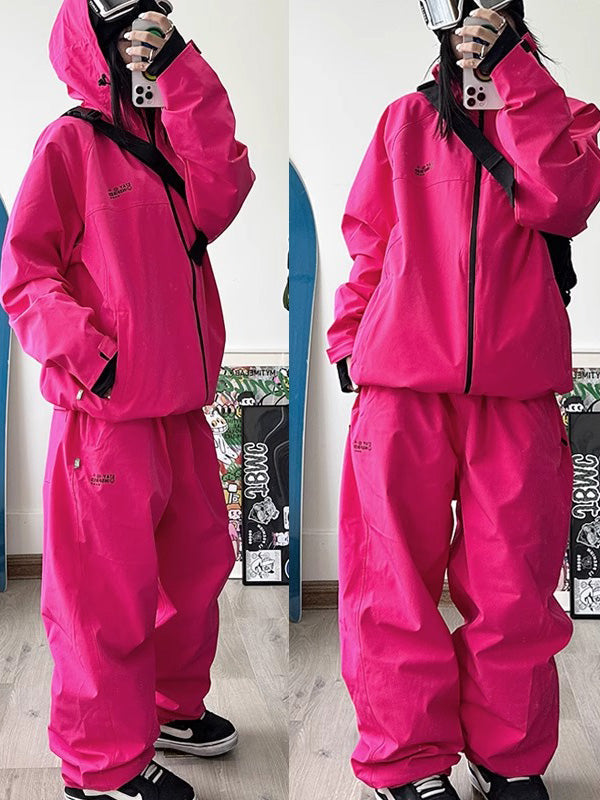 John Snow Allwetter-Outdoor-Sport-Schneeanzug für Herren, wasserdicht, zweiteilig