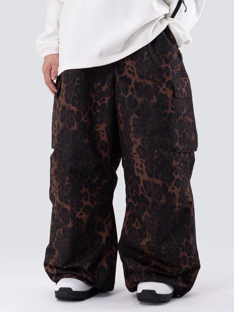 Mountain Chill Freestyle Prime Baggy Leopard Snowboardhose für Damen