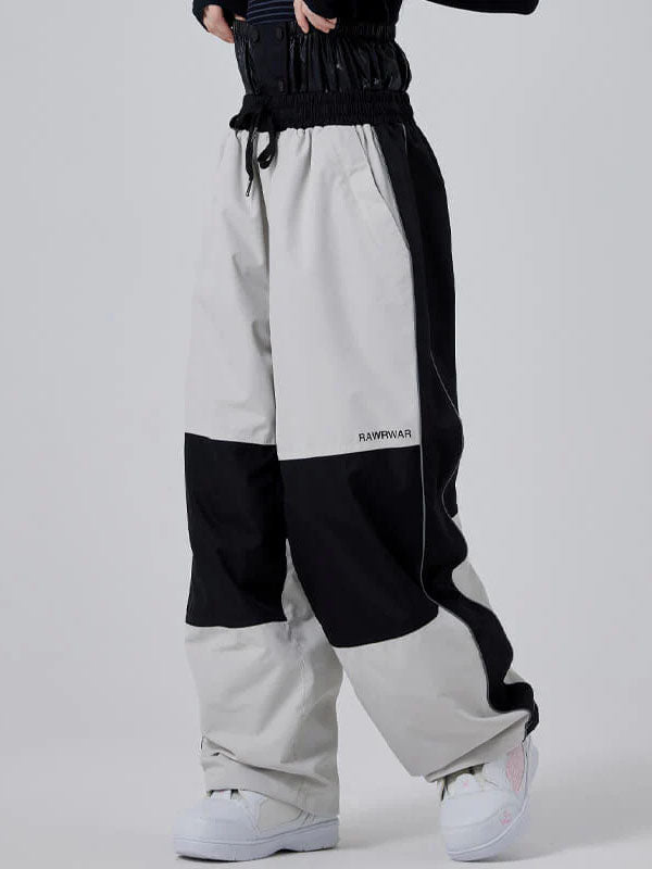 Dook Snow Fancy Block Baggy Snowboardhose für Damen