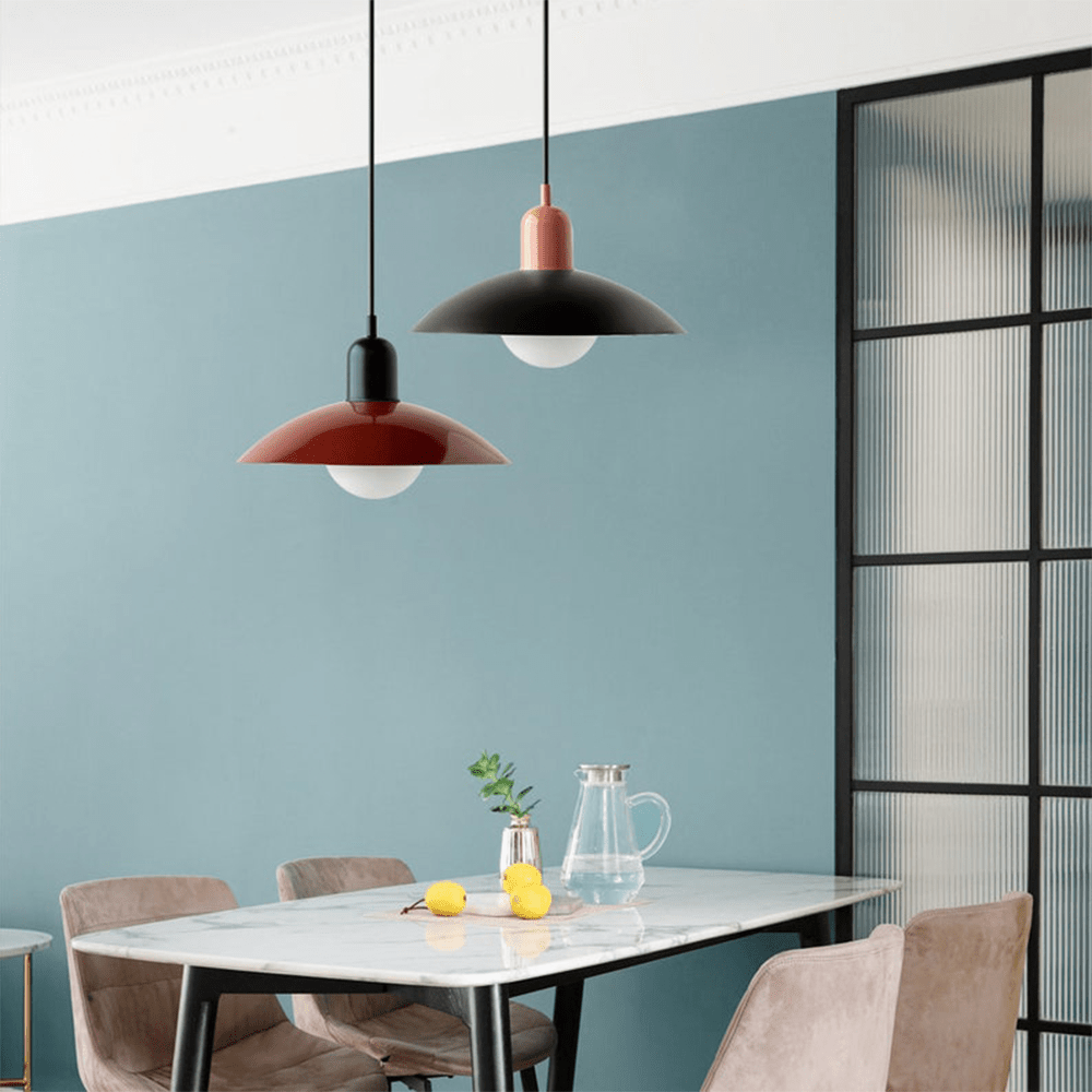 Luvano Pendelleuchte Macaron Bauhaus bunt