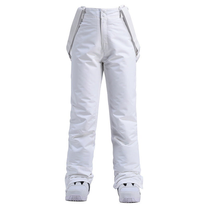Damen-Winter-Schneehose „Mountains Aurora White“ mit Isolierung