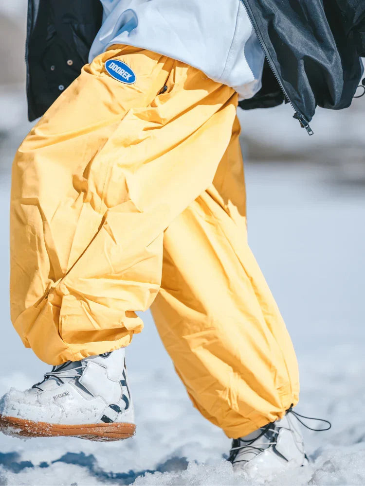 Doorek Unisex Super Baggy Schneehose für Damen