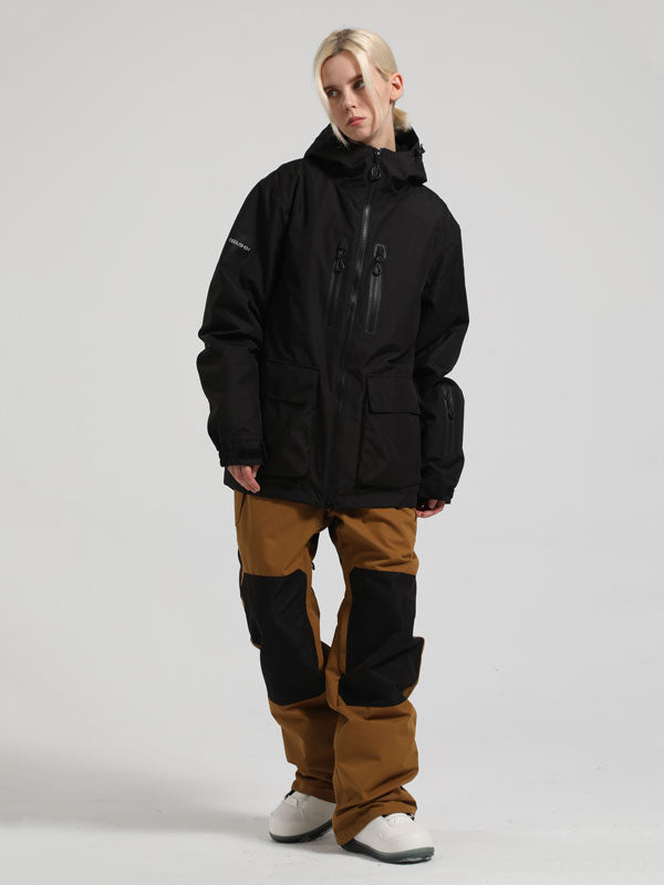 Gsou Snow Winter Ranger Cargo-Schneejacke & Latzhose für Damen (Set)