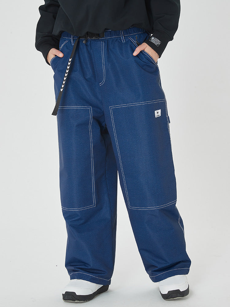 Damen Mountain Freerider Freestyle Baggy Snowboardhose
