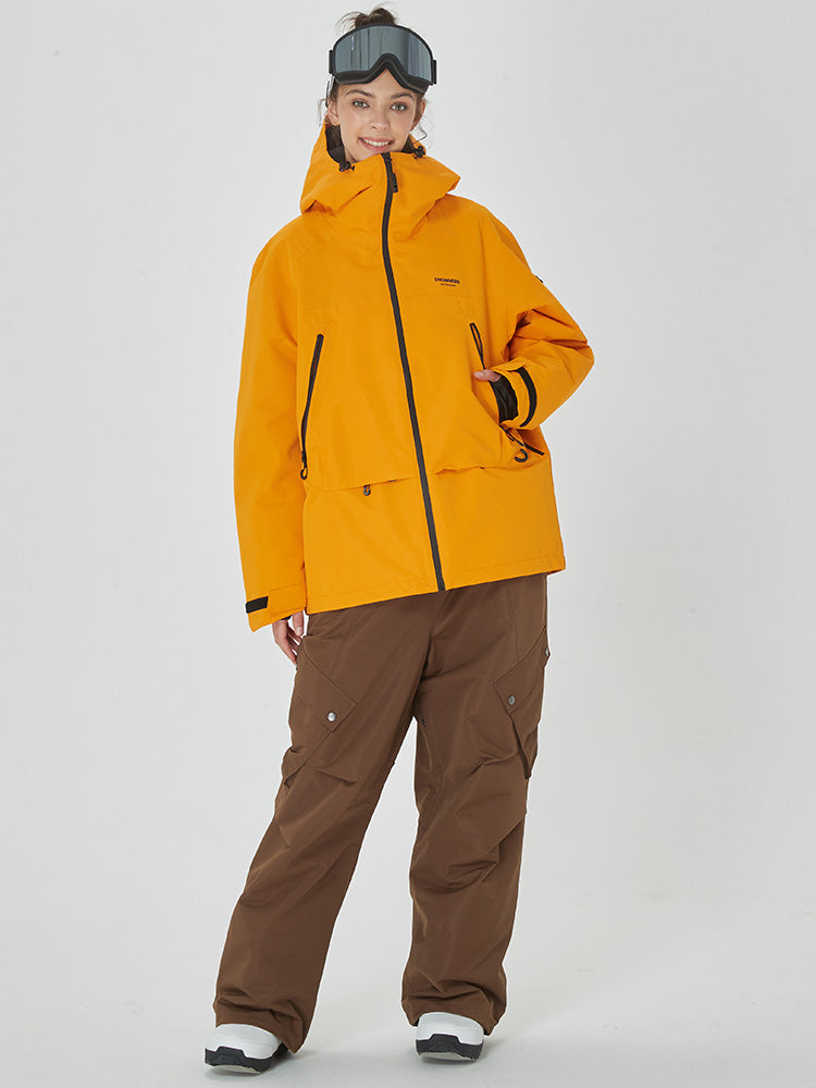 Mountain Breaker Anorakjacke für Damen mit passender Cargo-Snowboardhose