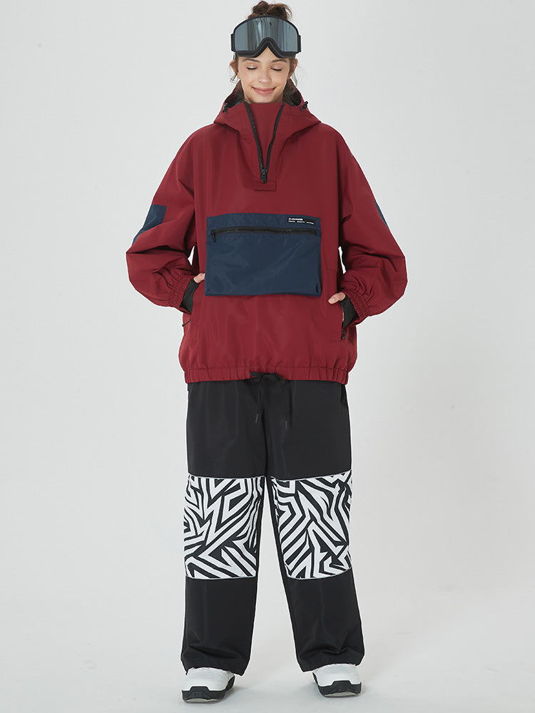Damen Winter Baggy Snowboardanzug Prime Bomber Schneejacke & Hose