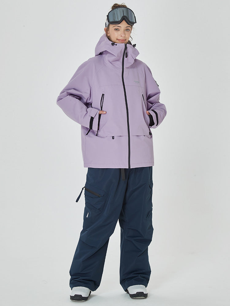 Mountain Breaker Damen-Skianzug, Thermo-Winterjacke und -hose