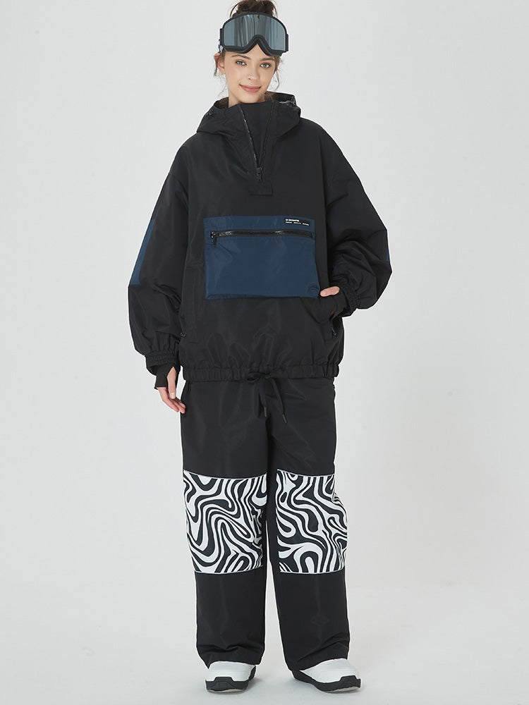 Damen Winter Baggy Snowboardanzug Prime Bomber Schneejacke & Hose