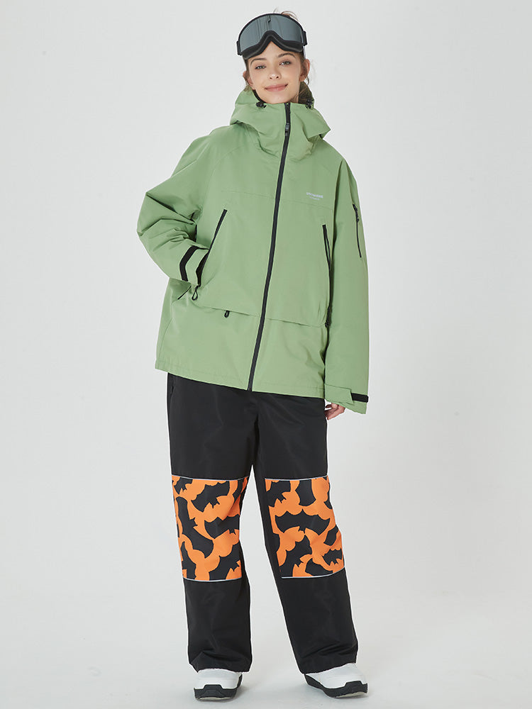Damen-Thermojacke und Cargo-Schneehose von Mountain Breaker