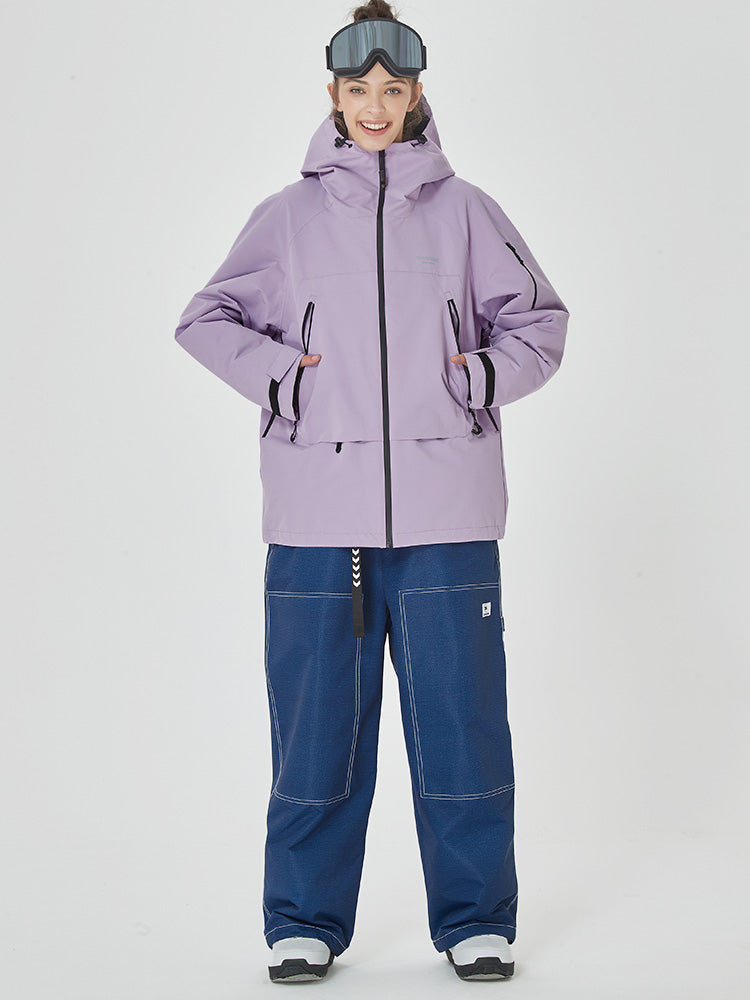 Mountain Breaker Damen-Skianzug mit Thermoisolierung, bestehend aus Anorak, Schneejacke und -hose
