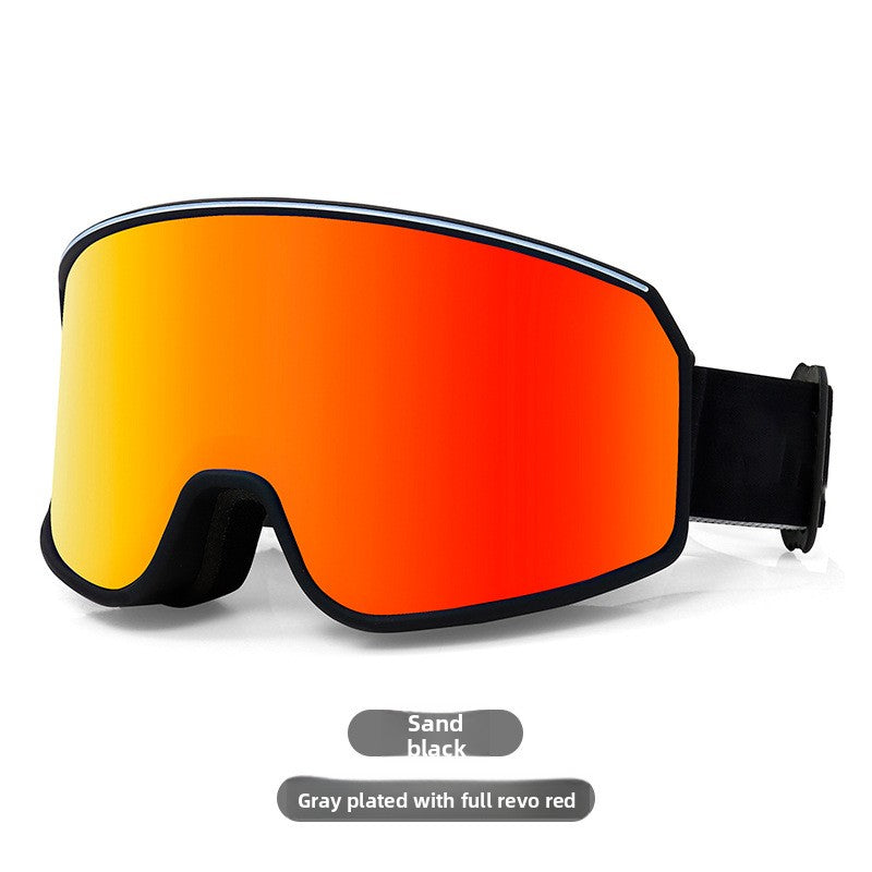 Spherical Anti-Fog Ski Goggles