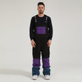 Backless one-piece ski pants