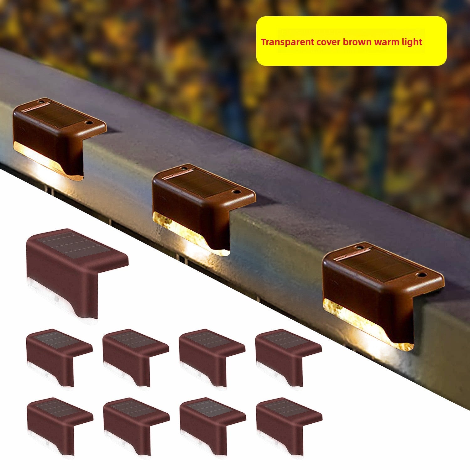 Luvano Solar Stufenleuchten Treppe Weg 1er 4er 10er