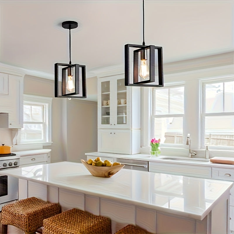 Luvano Pendelleuchte Industrial minimal Metall