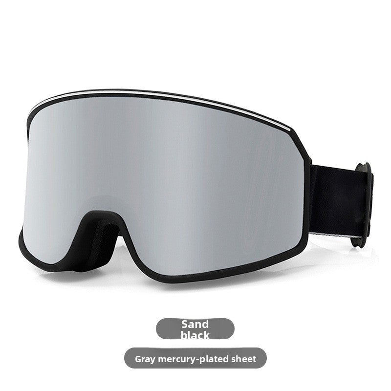 Spherical Anti-Fog Ski Goggles