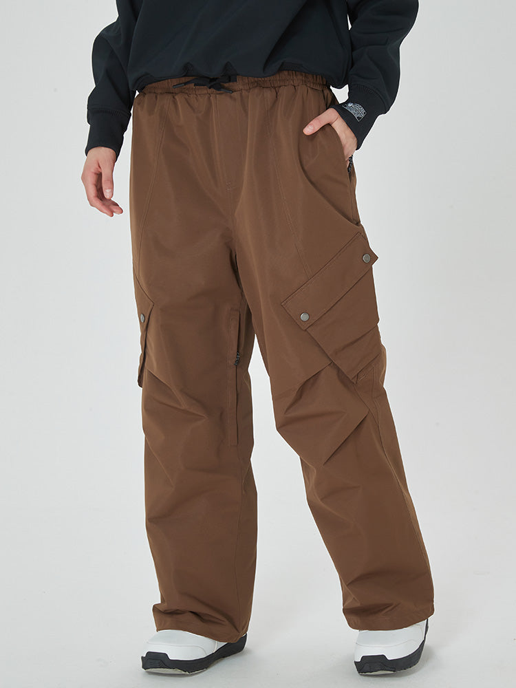 Damen-Schneehose Mountain Chill Swag mit Cargotaschen und lockerem Sitz