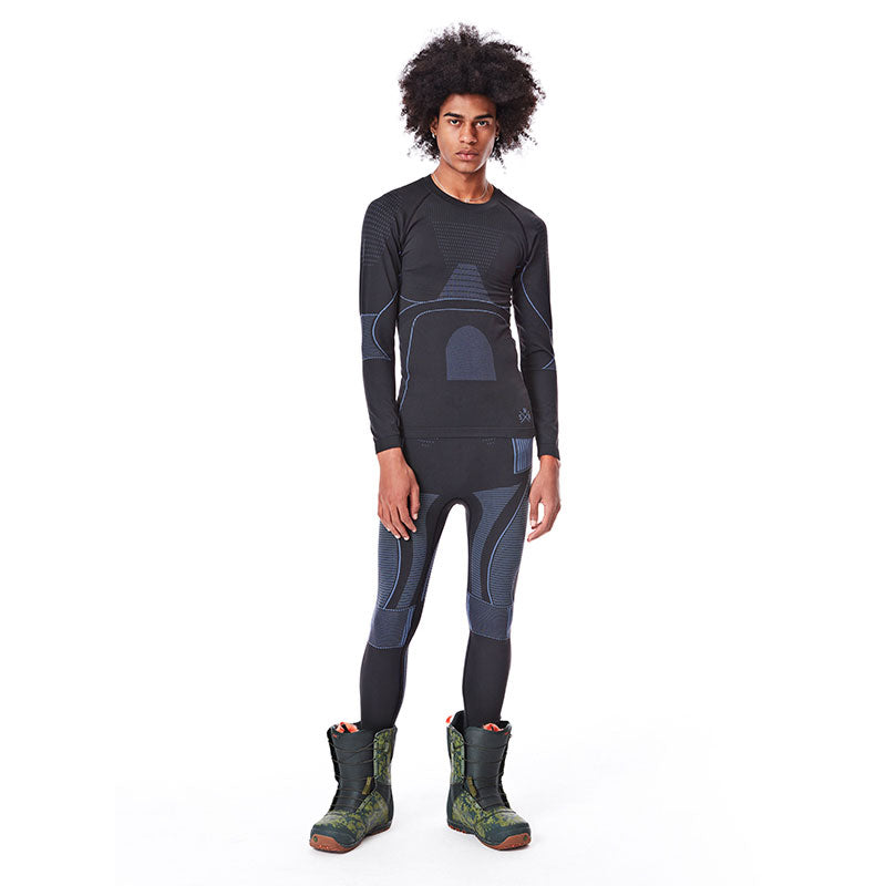 SMN Winter Warmers Fleece-Thermo-Baselayer-Set für Herren