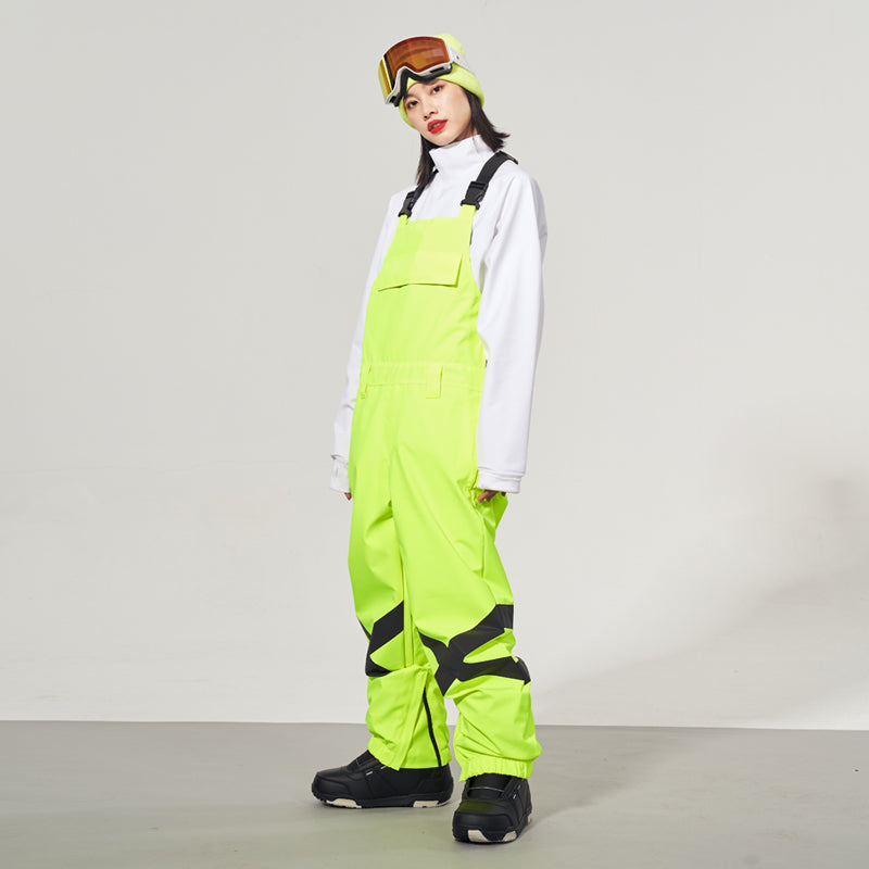 Doorek Superb Unisex Neon Glimmer Schneelatzhose für Damen und Herren