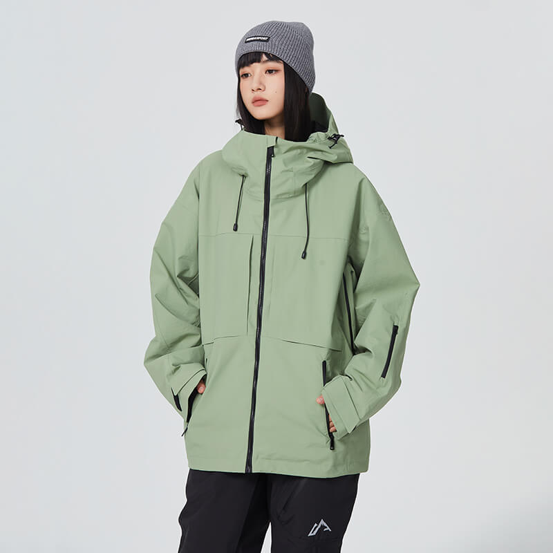 Searipe FrostGuard SnowTech Unisex-Snowboardjacke für Herren