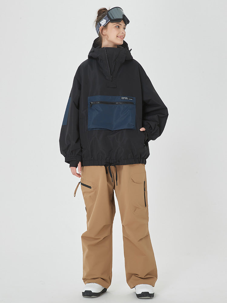 Damen Winter Bomber Schneeanzug Prime Baggy Snowboardjacke & Hose