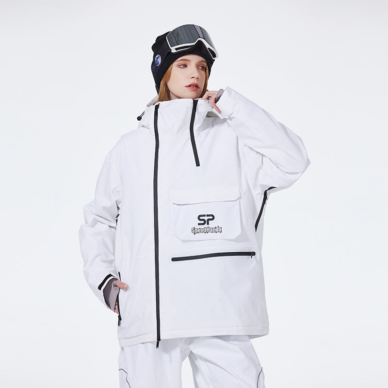 SpeedPanda Mountain Unisex Alpine GlacierPro Extreme Schneejacke für Damen