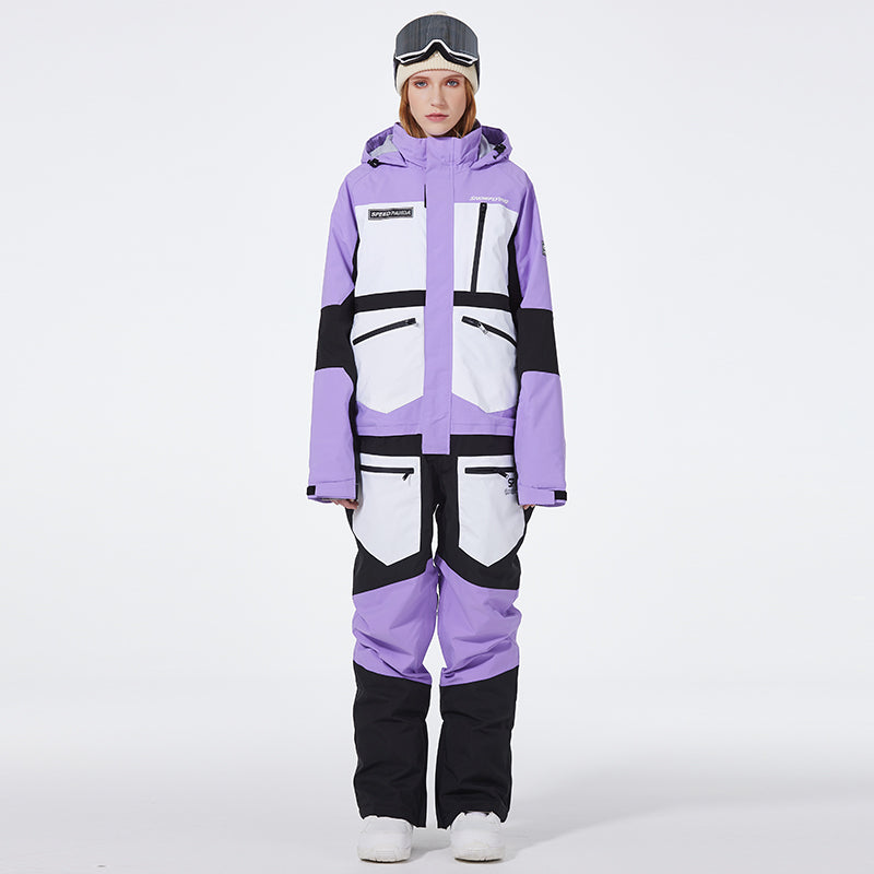 SpeedPanda Mountain Unisex Alpine GlacierPro Extreme Einteiler für Damen und Herren