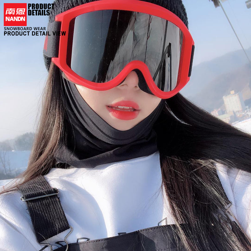 Unisex Nandn Kapuzen-Gesichtsmaske & Nackenwärmer
