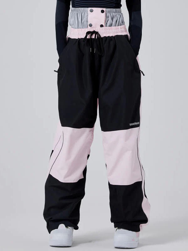 Dook Snow Fancy Block Baggy Snowboardhose für Damen