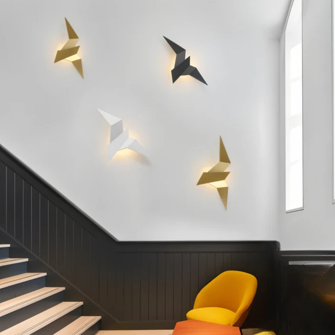 Luvano Origami LED Wandleuchte innen Design