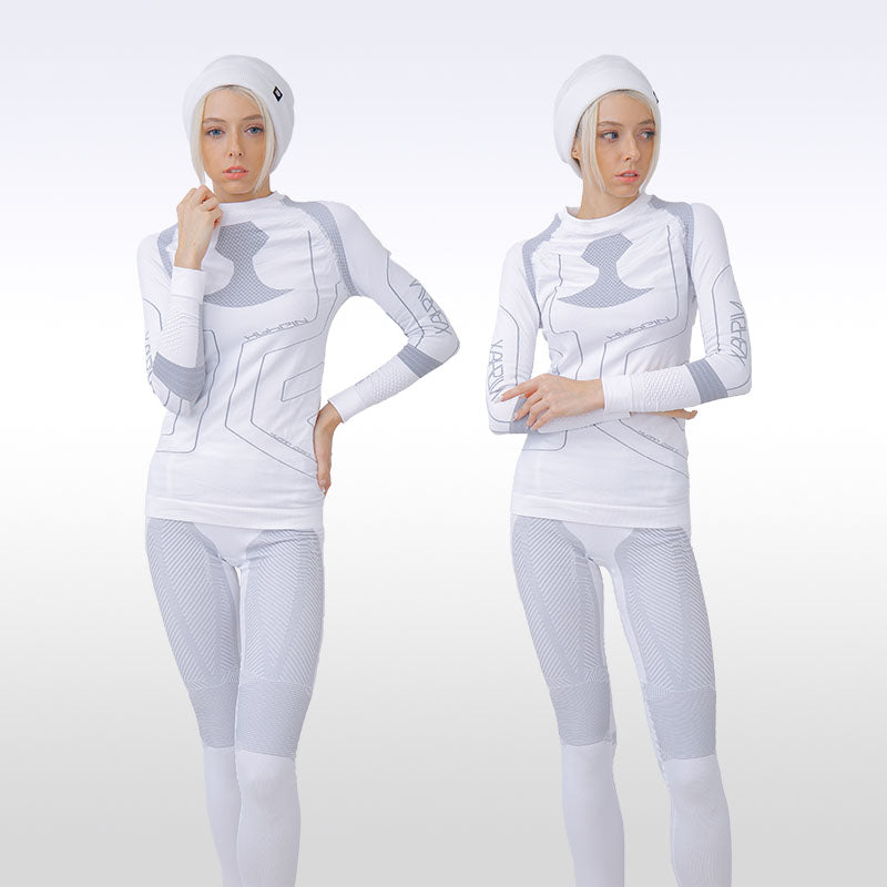Snowverb Herren Komfortables, warmes und funktionales Funktions-Baselayer-Set