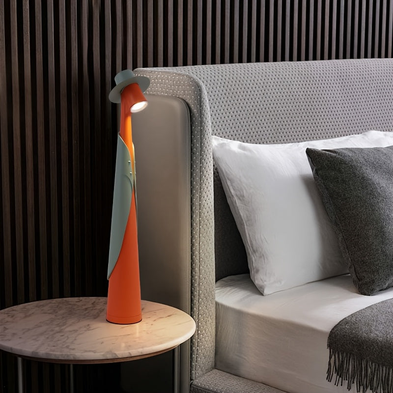 Luvano Tischleuchte Hut Touch Akku LED