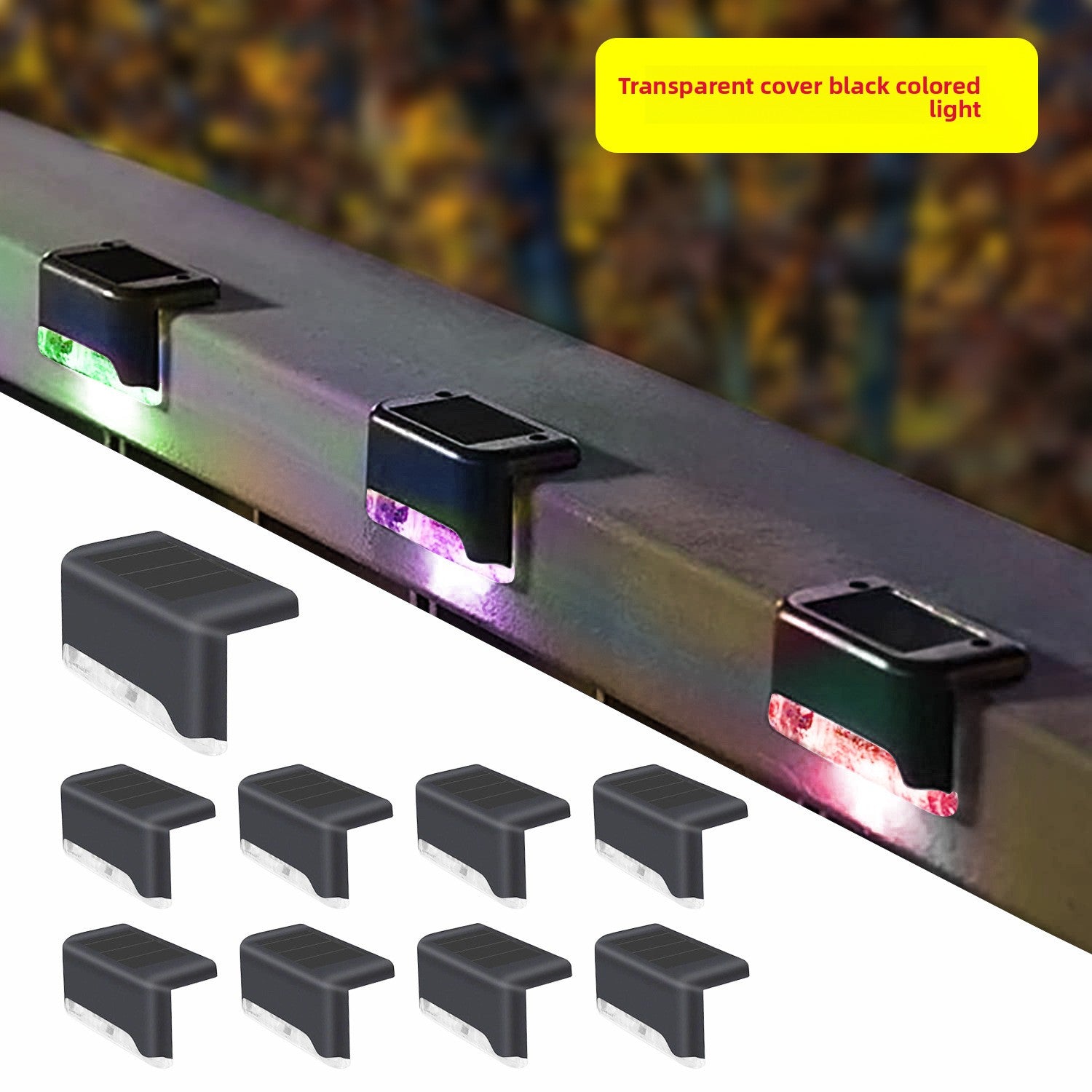 Luvano Solar Stufenleuchten Treppe Weg 1er 4er 10er