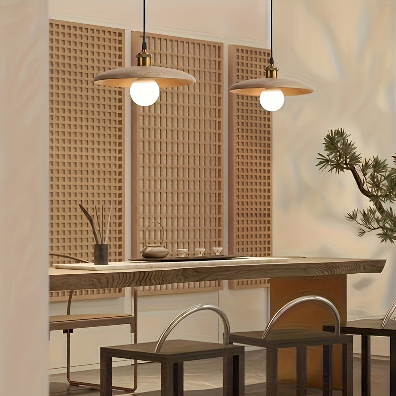 Luvano Pendelleuchte Massivholz Nordic Deckenlampe