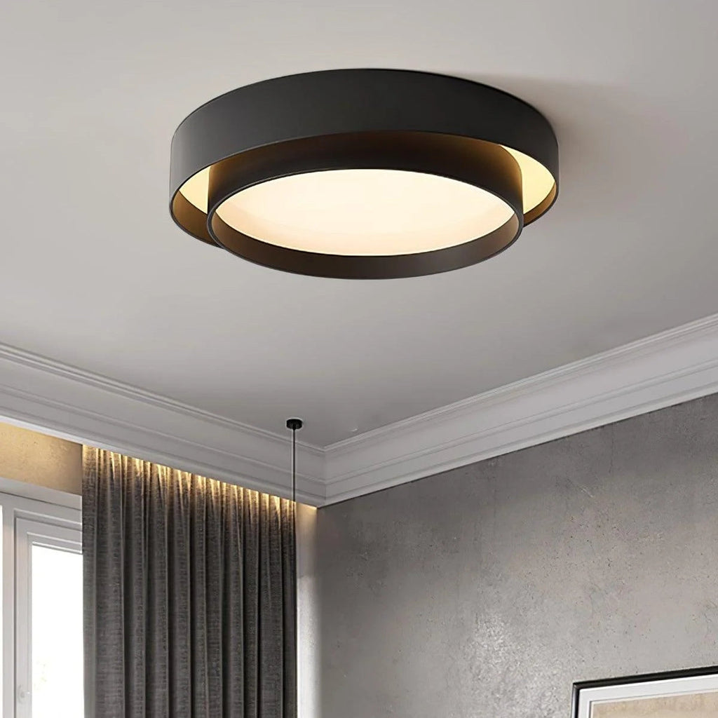 Luvano LED Deckenleuchte rund Nordic minimalistisch