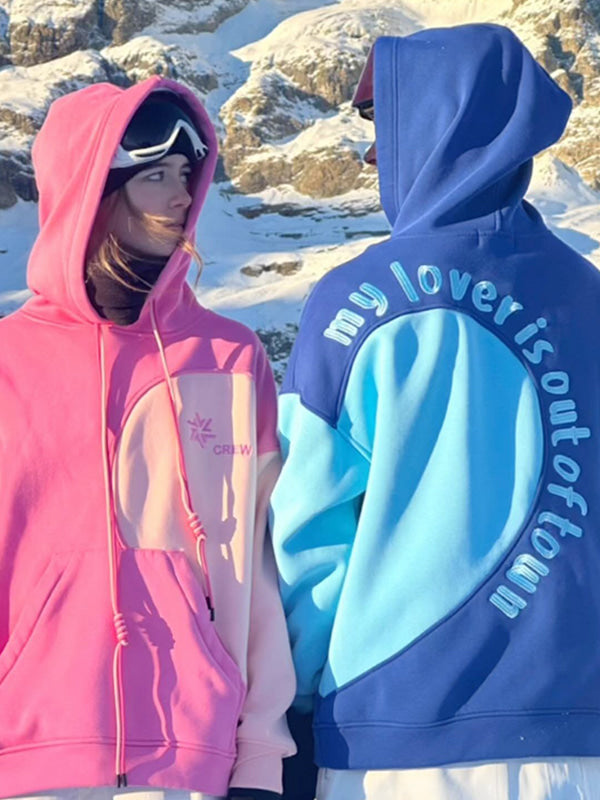 Snowall Unisex-Schneemond-Hoodie für Herren und Paare