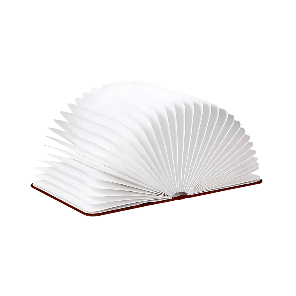 Luvano Tischleuchte Buch faltbar 360 Grad Akku