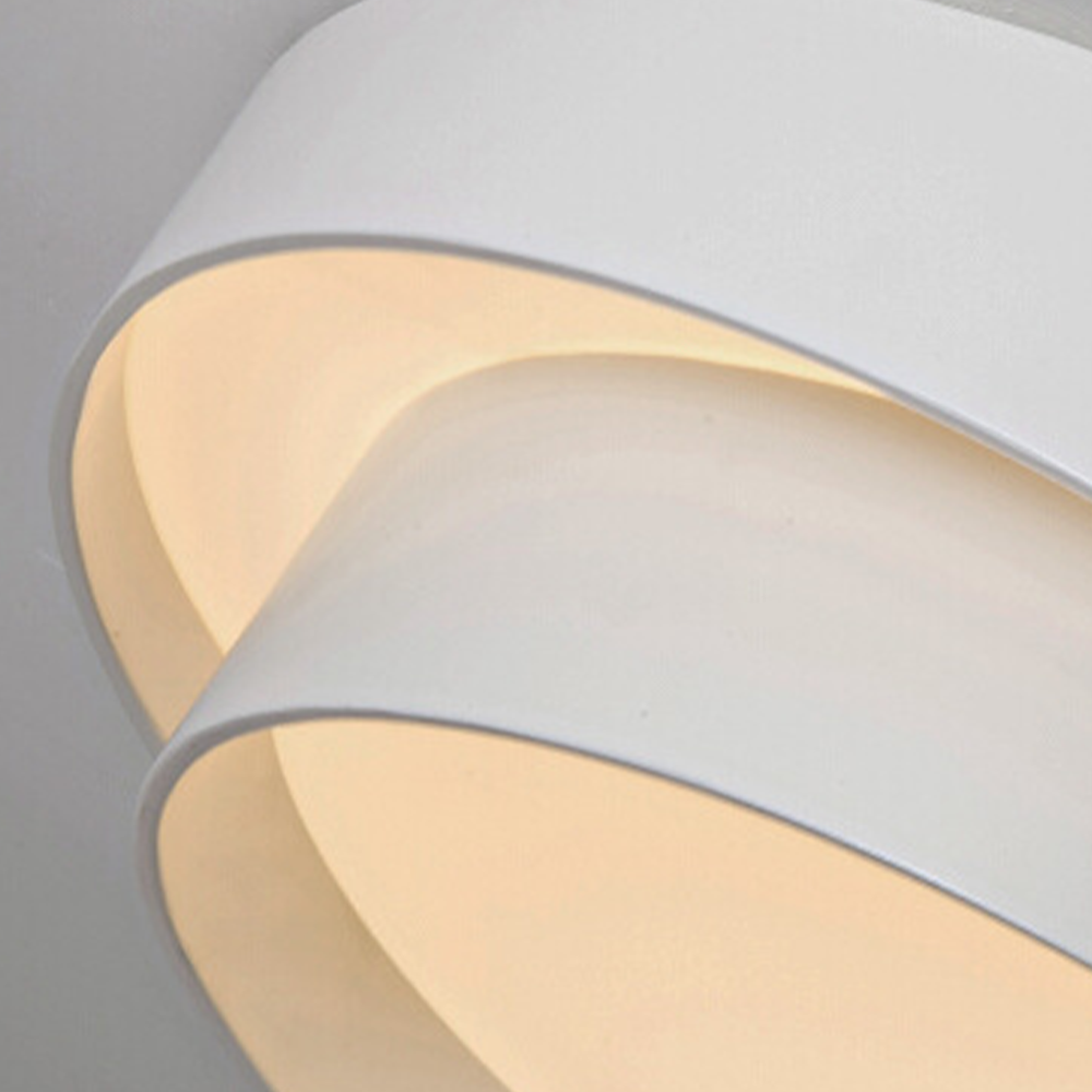 Luvano LED Deckenleuchte rund Nordic minimalistisch