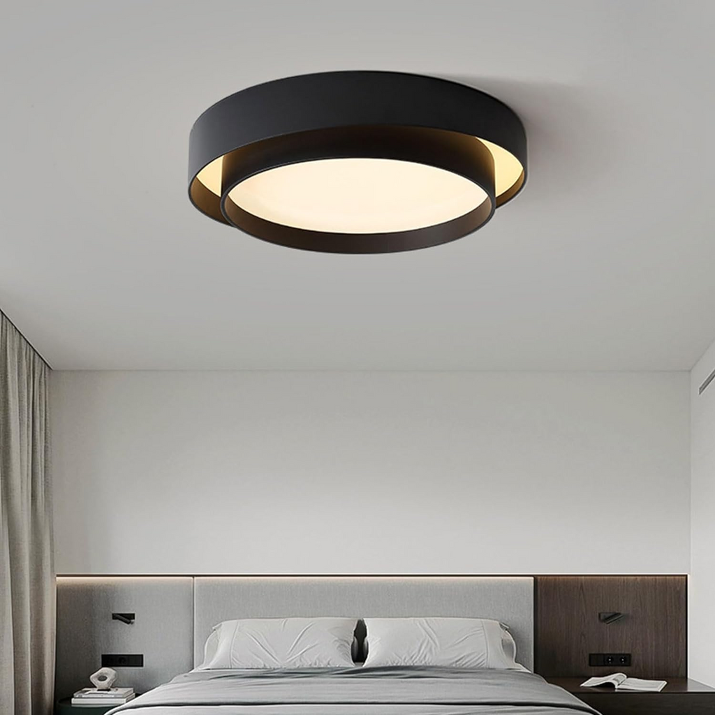 Luvano LED Deckenleuchte rund Nordic minimalistisch