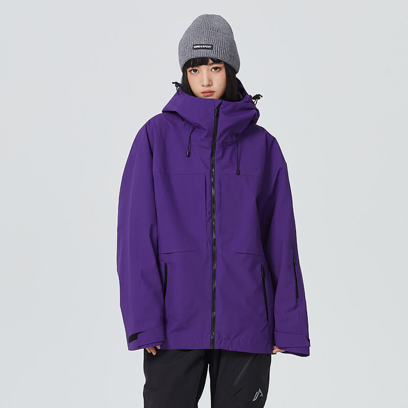 Searipe FrostGuard SnowTech Unisex-Snowboardjacke für Herren