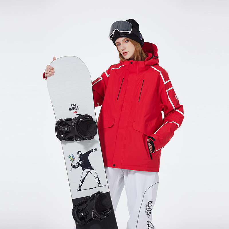 SpeedPanda Mountain Unisex SnowElite Adventure Schneejacke für Damen und Herren