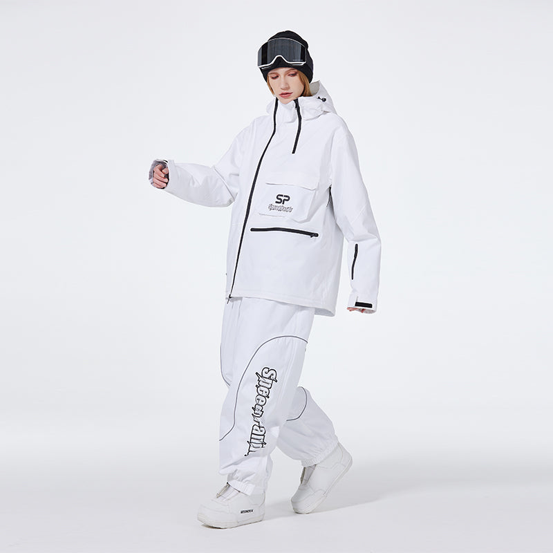 Damen SpeedPanda Mountain Unisex Alpine GlacierPro Extreme Schneeanzug