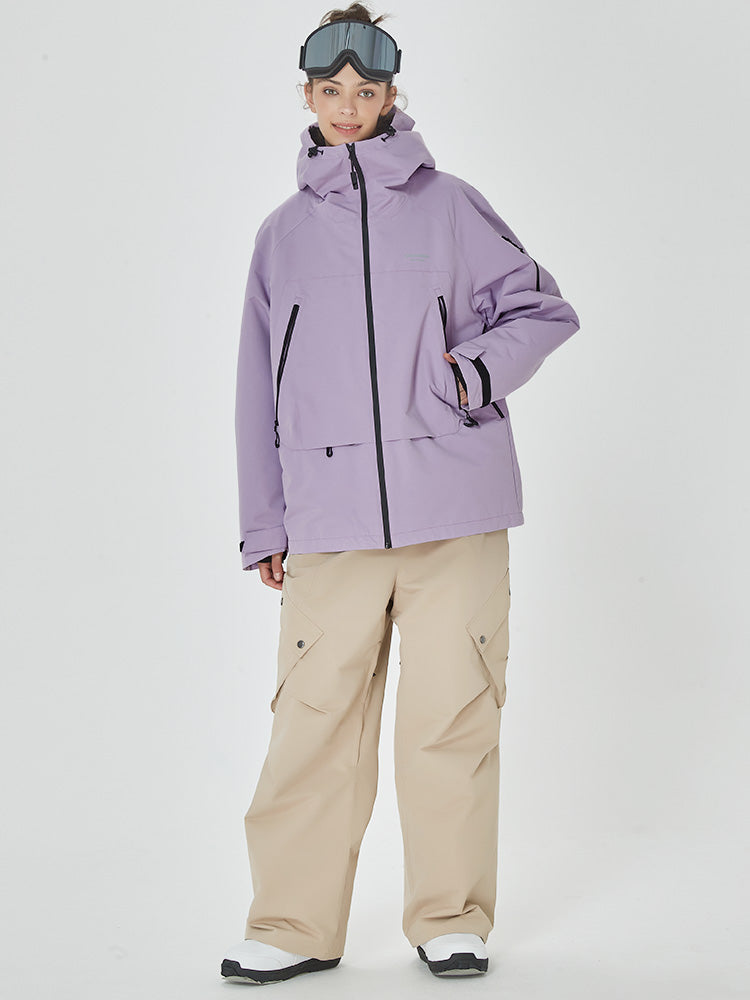 Mountain Breaker Anorakjacke für Damen mit passender Cargo-Snowboardhose