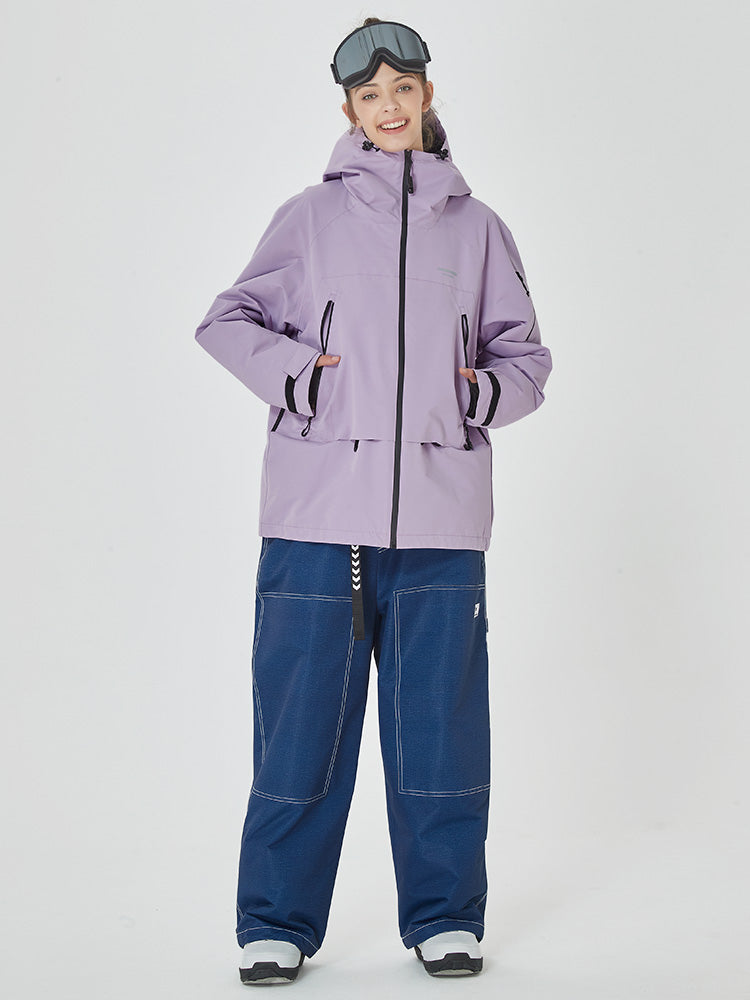 Mountain Breaker Damen-Skianzug mit Thermoisolierung, bestehend aus Anorak, Schneejacke und -hose