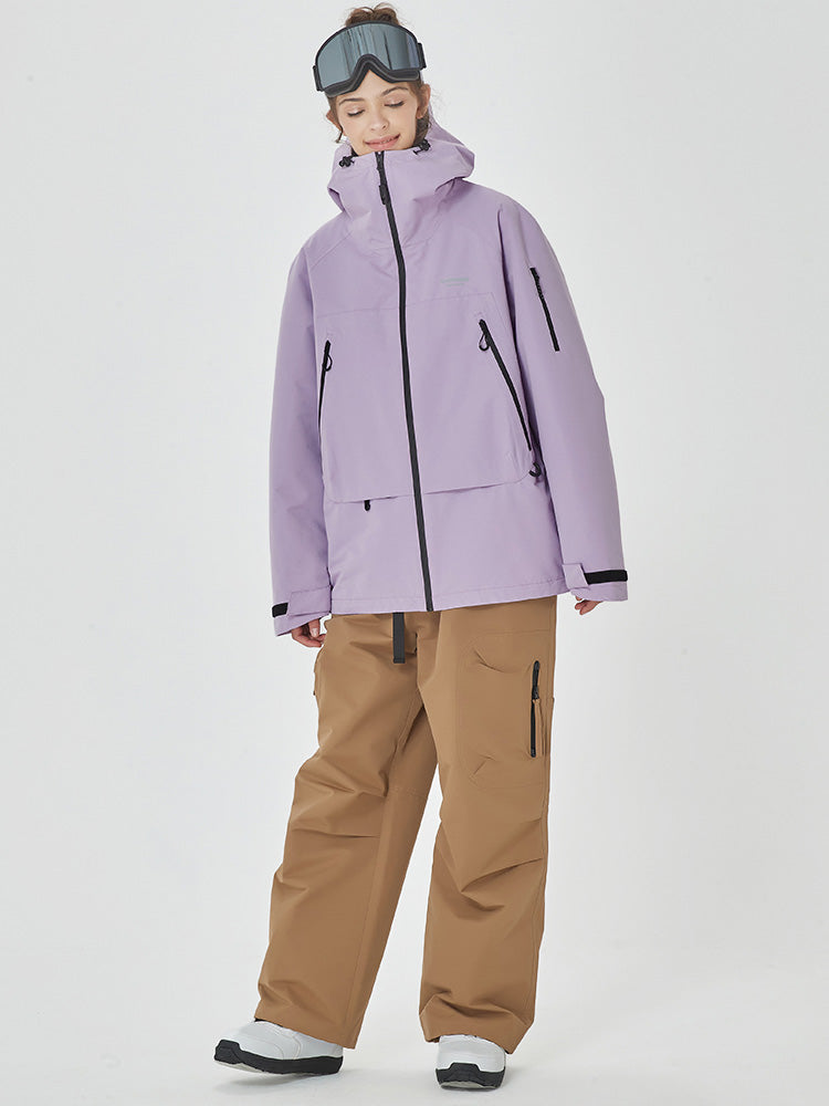 Mountain Breaker Damen-Skianzug, Thermo-Winterjacke und -hose