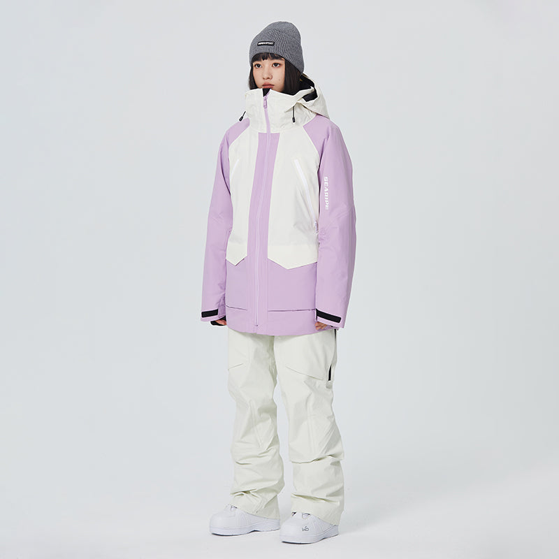 Searipe SnowMaster Color Block Mountain Snowboardjacke für Damen