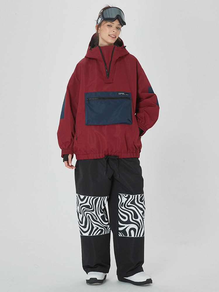 Damen Winter Baggy Snowboardanzug Prime Bomber Schneejacke & Hose