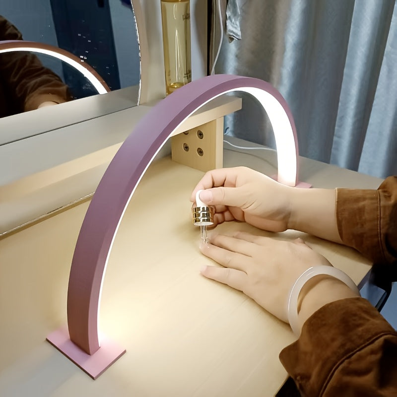 Luvano Tischleuchte Mond LED USB verstellbar