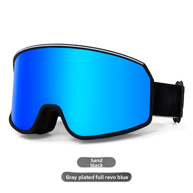 Spherical Anti-Fog Ski Goggles