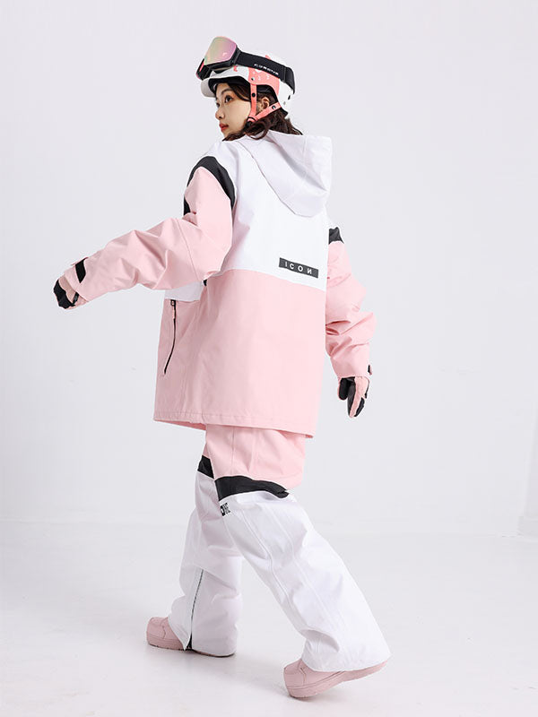 Cosone Powdreamer Block Anorak-Schneejacke und -hose für Damen (Set)